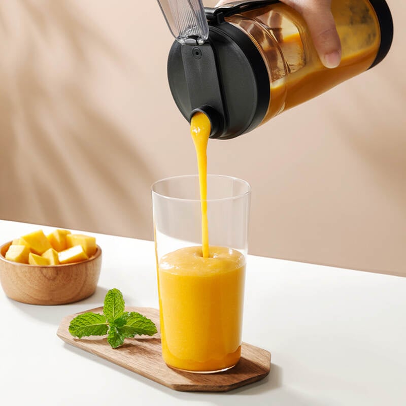 Máy xay sinh tố cầm tay LocknLock dung tích 600ml - Màu đen - EJJ356BLK, , large image number null